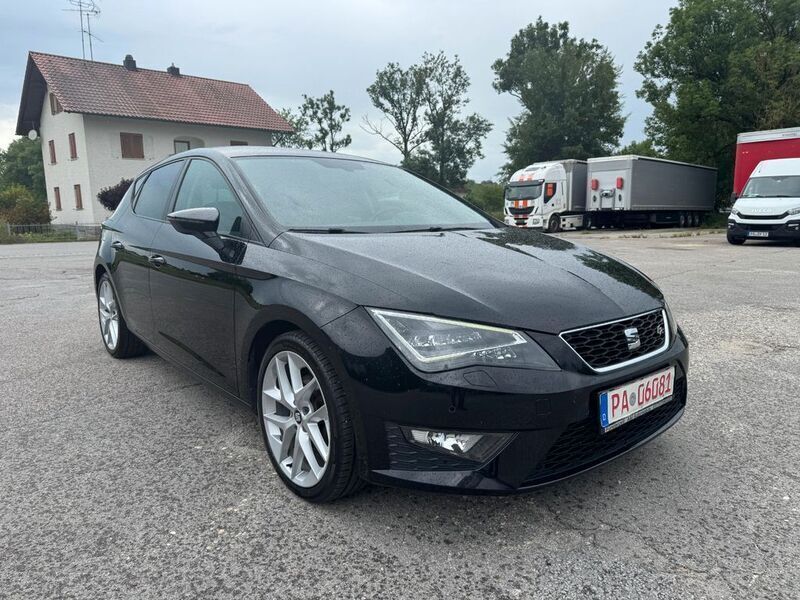 Gebraucht Seat Leon FR-Line 150 PS (110 kW) 2015 Schwarz Limousine
