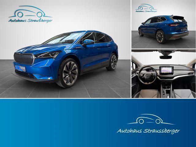 Blau Gebraucht 2021 Skoda Enyaq iV Loft SUV | 24.390 € (Fairer Preis) - Bild 1/4