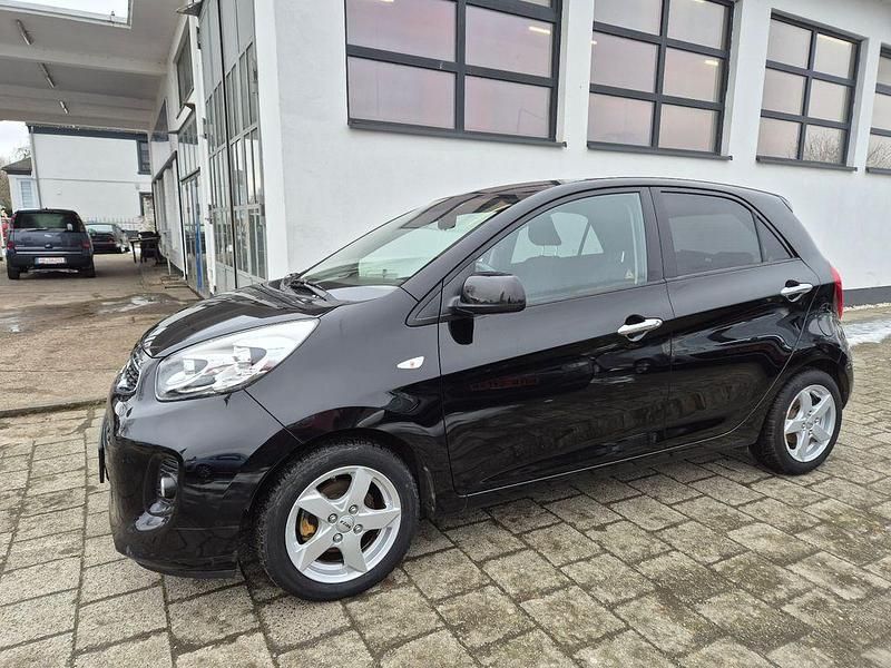 Gebraucht Kia Picanto 67 PS (49 kW) 2015 Schwarz Kleinwagen