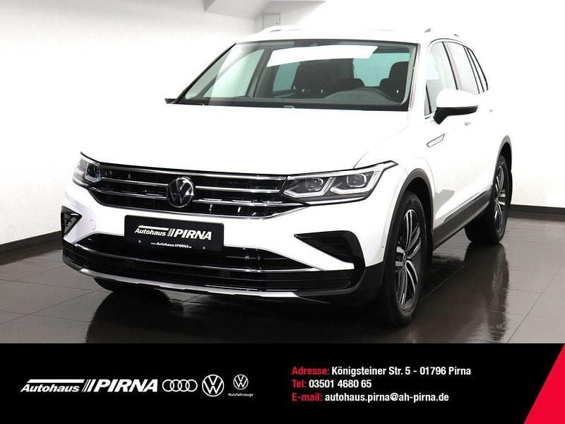 Weiß Gebraucht 2022 VW Tiguan Elegance SUV | 33.500 € (Fairer Preis) - Bild 1/4