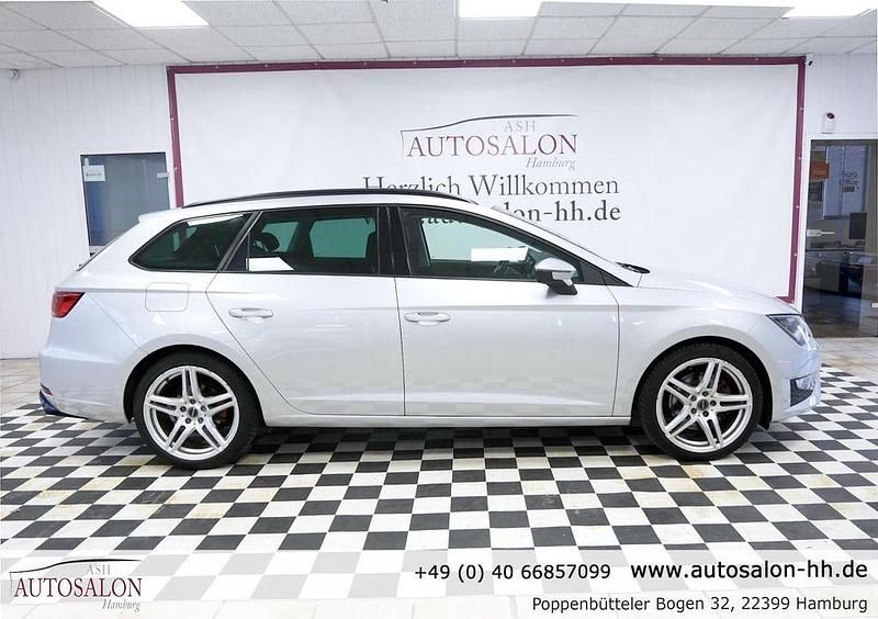 Gebraucht Seat Leon ST FR 179 PS (131 kW) 2016 "estrella" silber Kombi