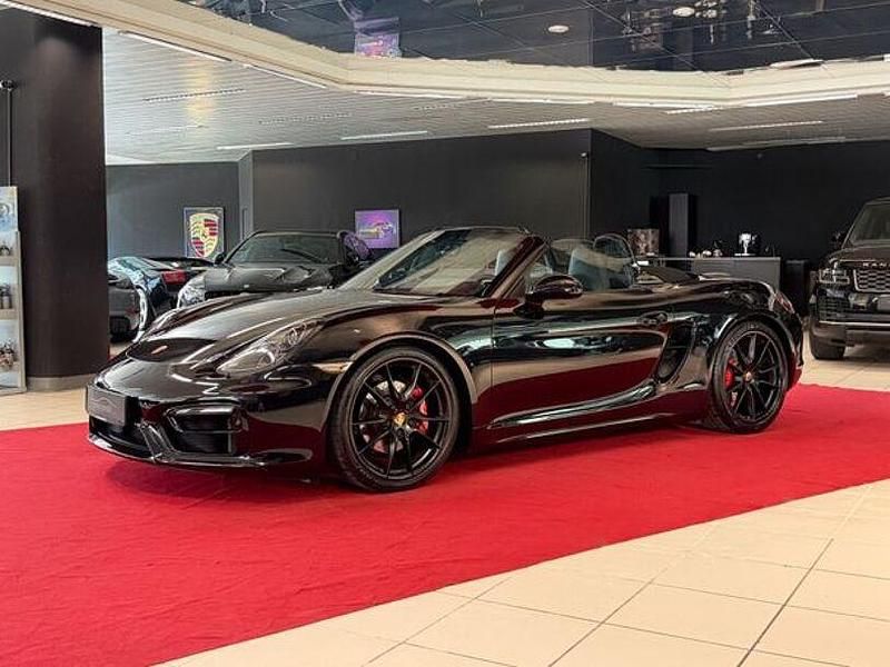 Gebraucht Porsche Boxster GTS 330 PS (242 kW) 2015 Tiefschwarzmetallic Cabrio