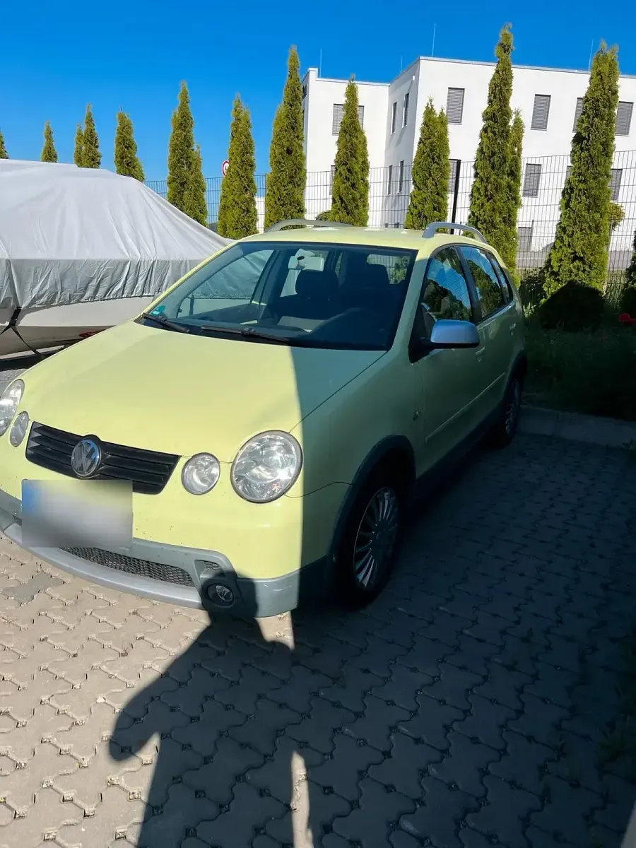 Gebraucht VW Polo 90 PS (66 kW) 2004 Gelb Kleinwagen