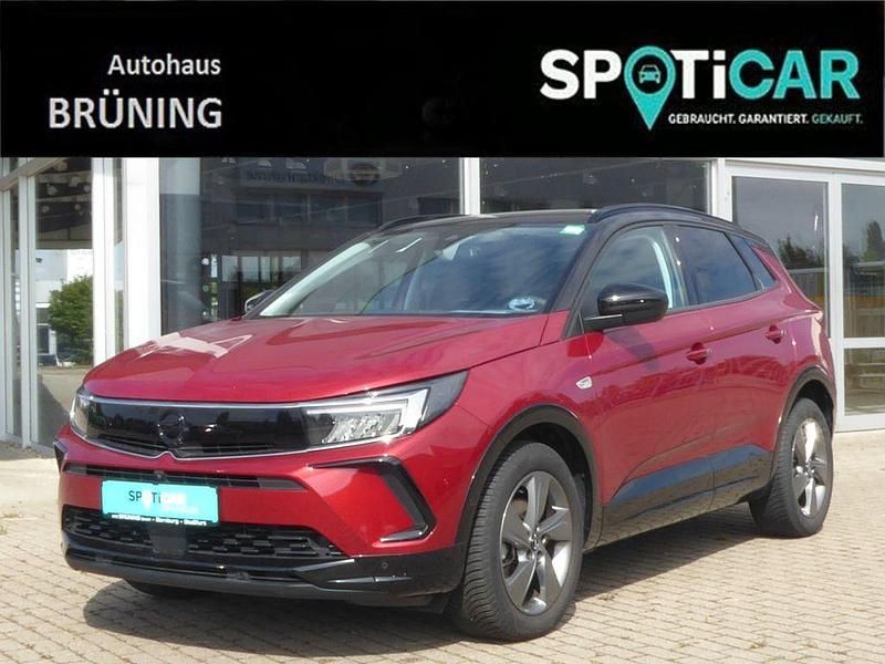 Rot Gebraucht 2024 Opel Grandland X GS Line SUV | 22.480 € (Fairer Preis) - Bild 1/4