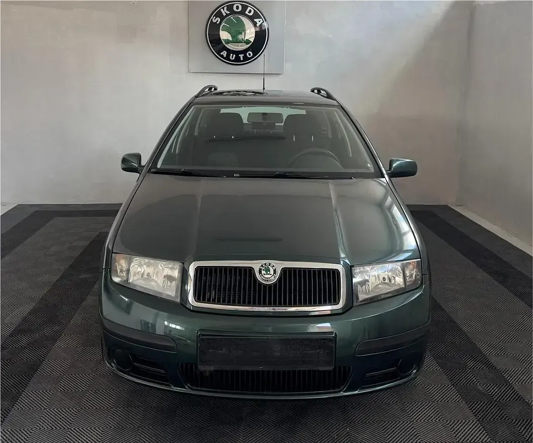 Gebraucht Skoda Fabia 80 PS (58 kW) 2007 Grün Kleinwagen