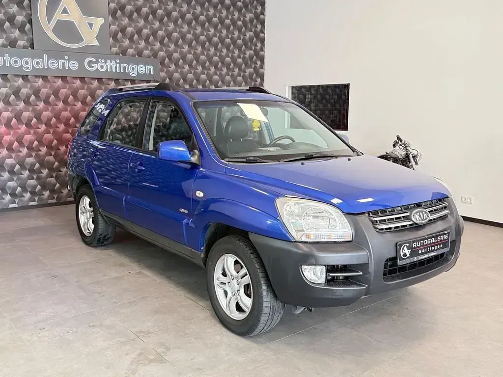 Gebraucht Kia Sportage EX 175 PS (128 kW) 2008 Blau SUV