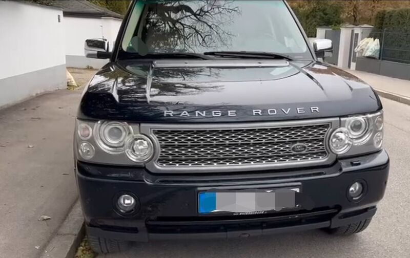 Schwarz Gebraucht 2009 Land Rover Range Rover Vogue SUV | 5.999 € - Bild 1/4
