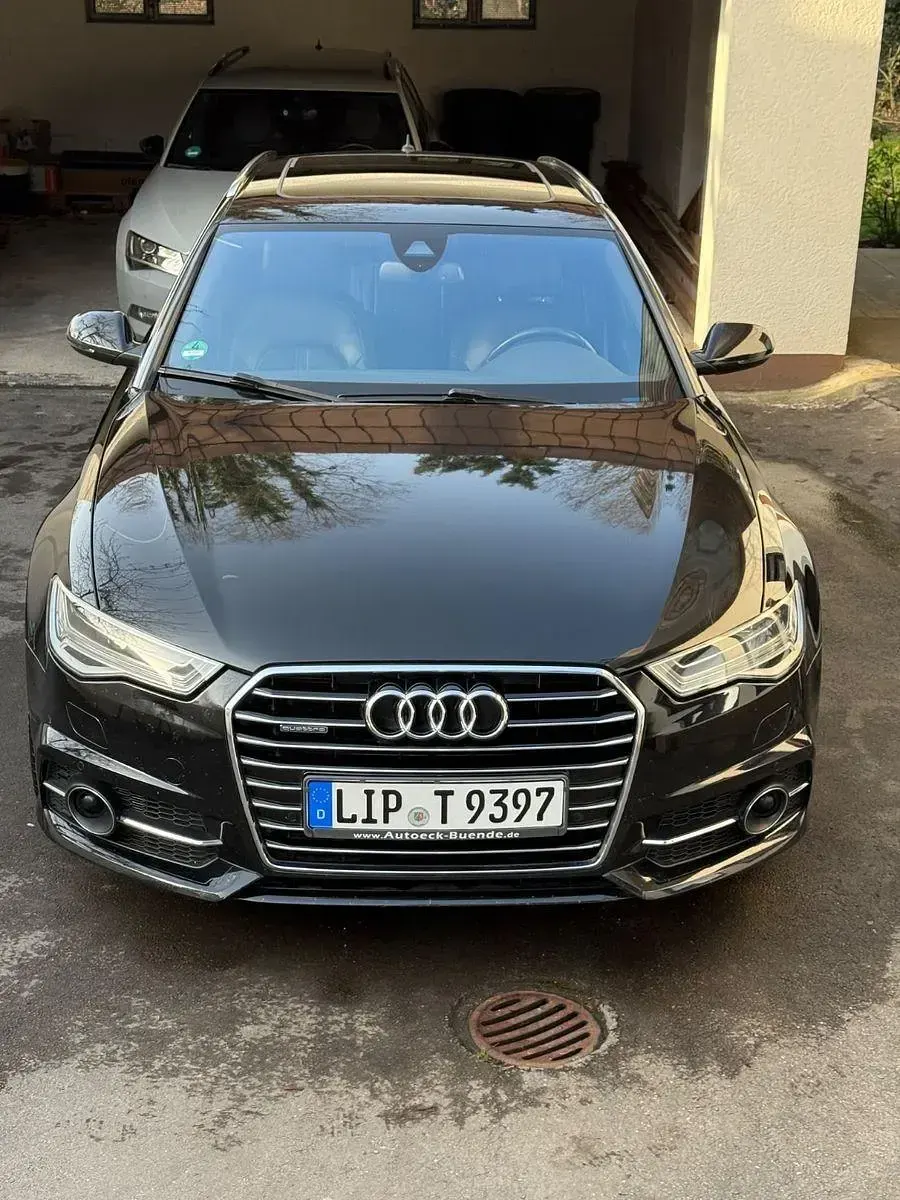 Usata Audi A6 S-Line 326 CV (239 kW) 2015 Nero Berlina