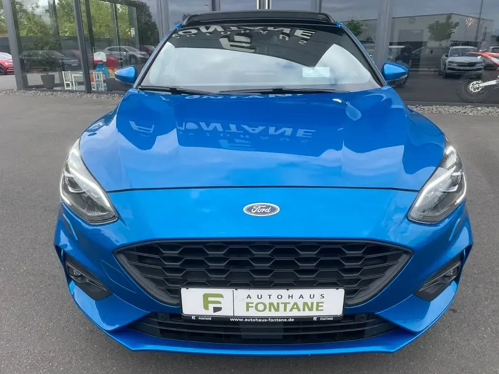 Usata Ford Focus ST-Line 182 CV (133 kW) 2019 Blu Berlina