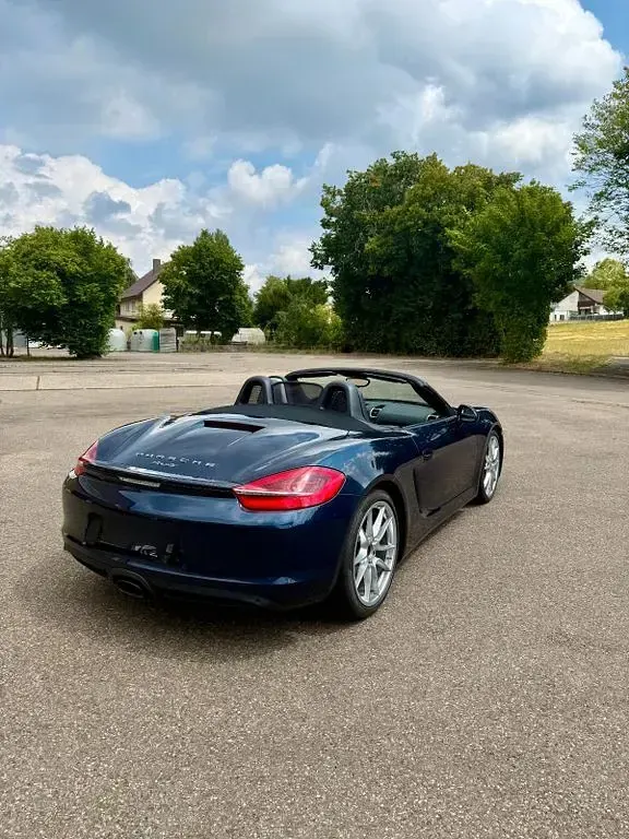 Gebraucht Porsche Boxster 265 PS (194 kW) 2014 Blau Cabrio