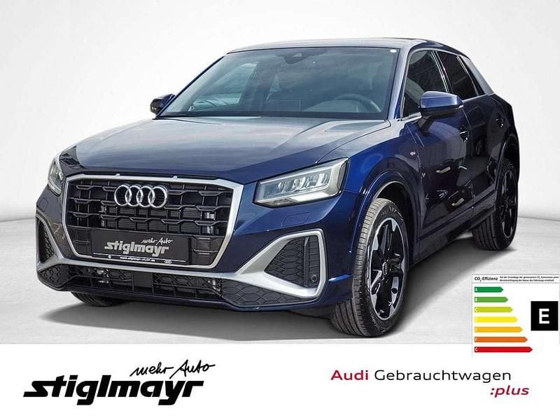 Blau Gebraucht 2023 Audi Q2 S-Line SUV | 29.990 € (Fairer Preis) - Bild 1/4