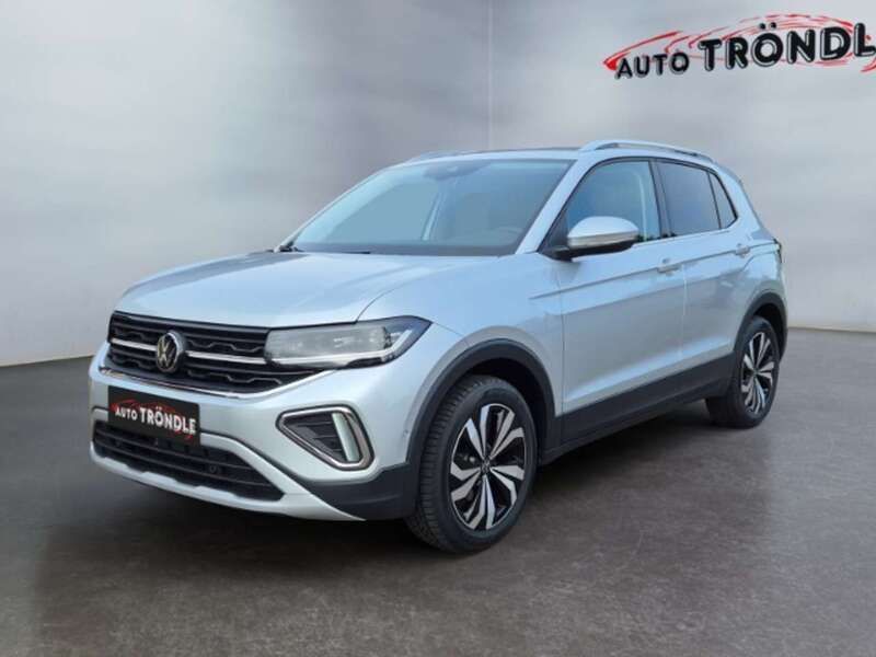 Silber Gebraucht 2024 VW T-Cross Style SUV | 30.720 € (Teuer) - Bild 1/4