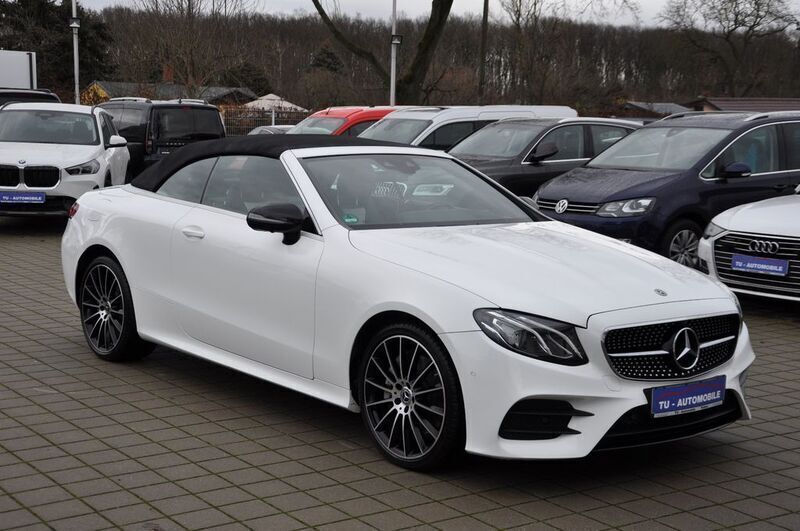 Gebraucht Mercedes E450 AMG 367 PS (269 kW) 2019 Polarweiss  unilack Cabrio
