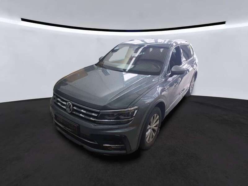 Platinum grey metallic Gebraucht 2021 VW Tiguan Allspace Highline SUV | 34.300 € - Bild 1/2