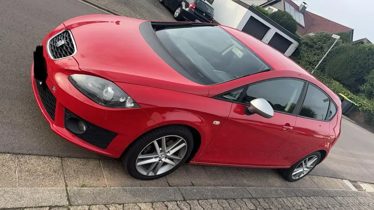 Gebraucht Seat Leon FR 125 PS (91 kW) 2011 Rot Kleinwagen