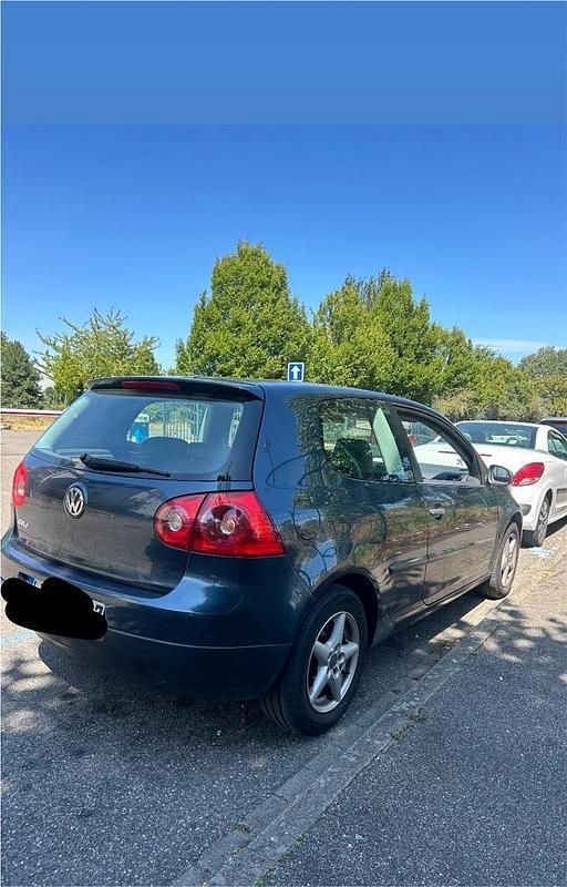 Blau Gebraucht 2008 VW Golf V Kleinwagen | 1.149 € (Superpreis) - Bild 1/4