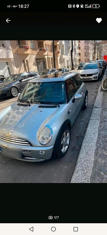 Grau Gebraucht 2005 Mini Cooper Kleinwagen | 4.200 € (Superpreis) - Bild 1/4