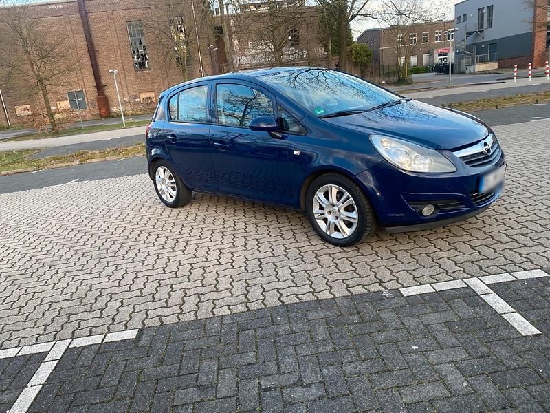 Gebraucht Opel Corsa 90 PS (66 kW) 2008 Blau Kleinwagen