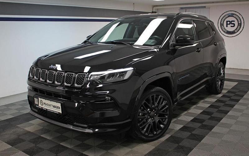 Schwarz Gebraucht 2021 Jeep Compass SUV | 22.790 € (Superpreis) - Bild 1/4
