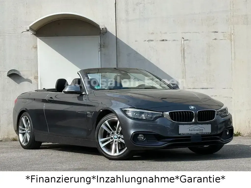Gebraucht BMW 430 Cabriolet Sport Line 258 PS (189 kW) 2017 Grau Cabrio
