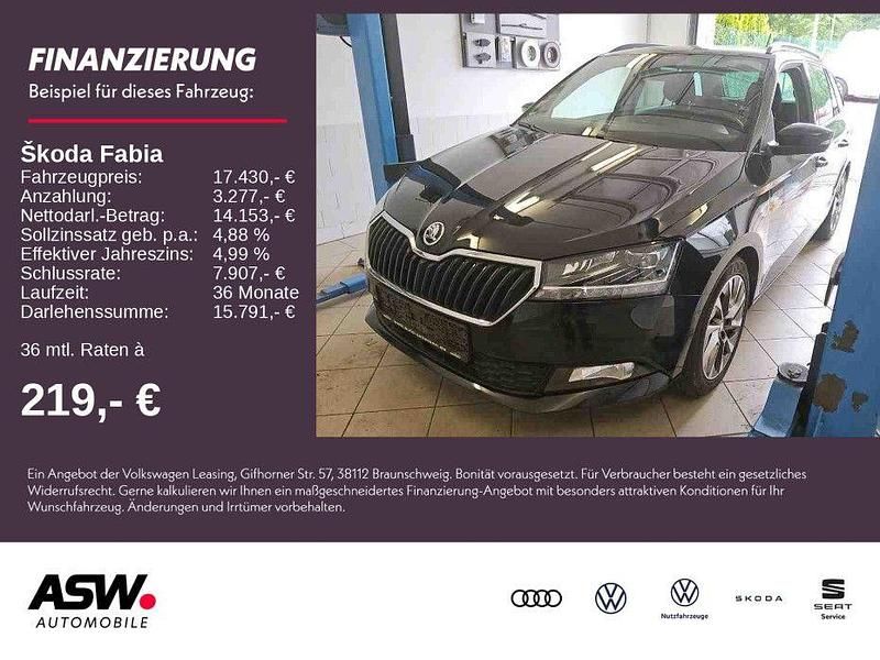Schwarzmagic perleffekt Gebraucht 2022 Skoda Fabia Clever Kombi | 17.430 € (Fairer Preis) - Bild 1/3