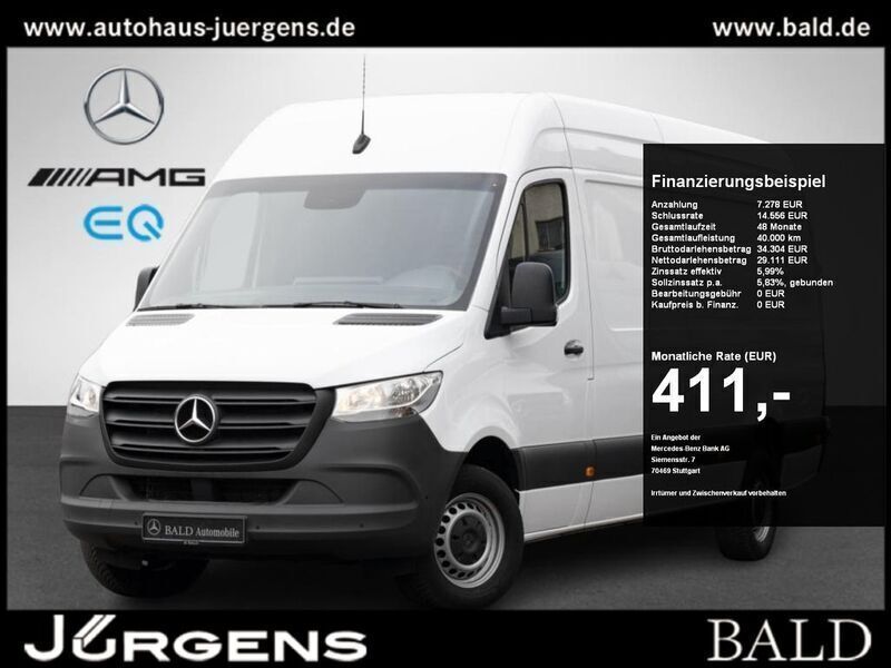 Weiß Gebraucht 2023 Mercedes Sprinter Van | 36.389 € (Superpreis) - Bild 1/4