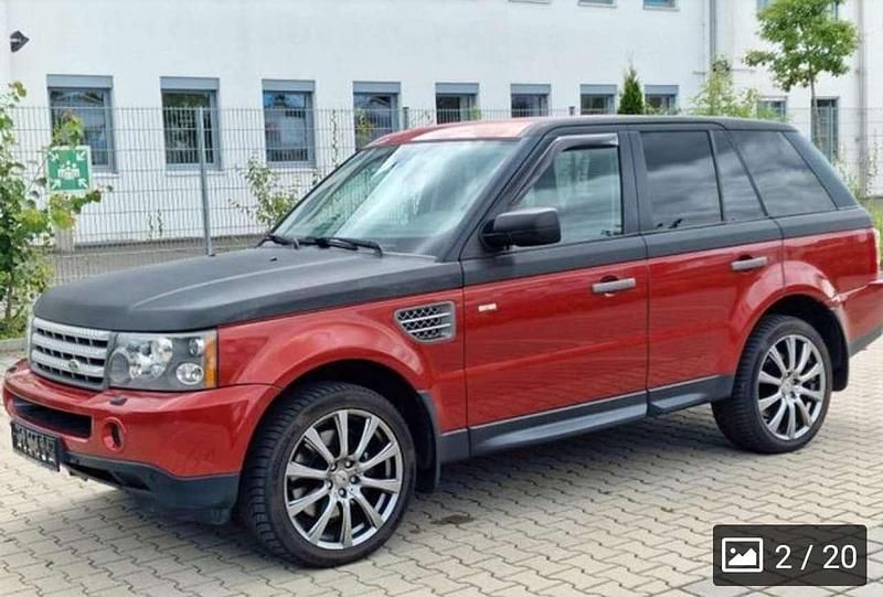 Rot Gebraucht 2009 Land Rover Range Rover Sport SE SUV | 9.000 € (Guter Preis) - Bild 1/4