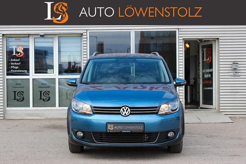 Gebraucht VW Touran Cross 140 PS (102 kW) 2015 Blau Van / Kleinbus