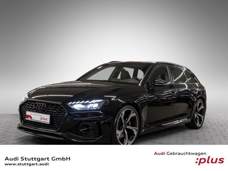 Mythosschwarz metallic Gebraucht 2021 Audi RS4 Ambiente Kombi | 57.850 € (Guter Preis) - Bild 1/4