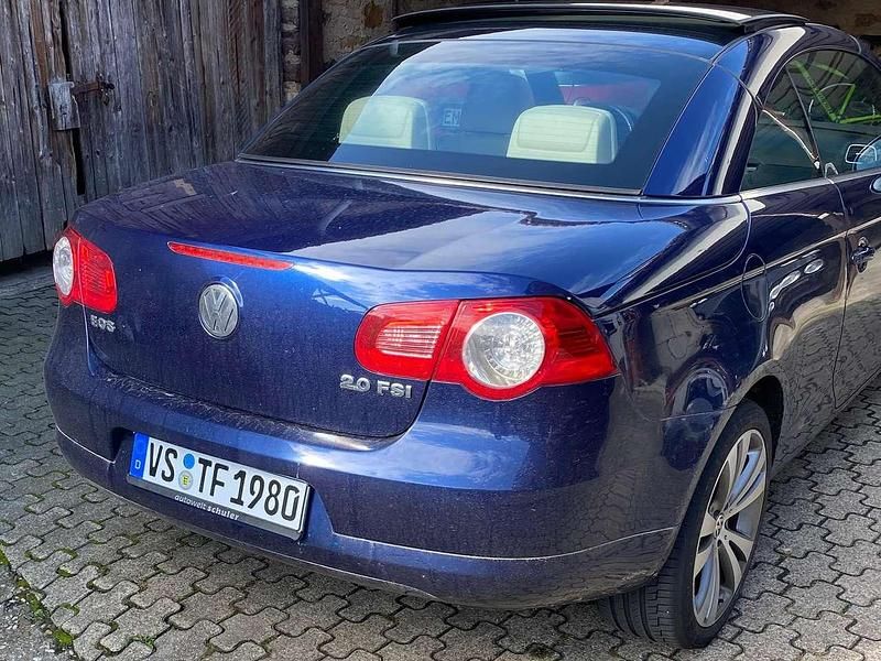 Gebraucht VW Eos 150 PS (110 kW) 2008 Blau Cabrio