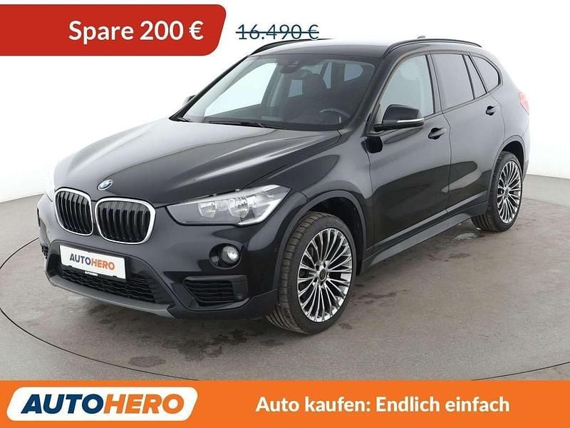 Schwarz Gebraucht 2016 BMW X1 Advantage SUV | 16.290 € (Fairer Preis) - Bild 1/3