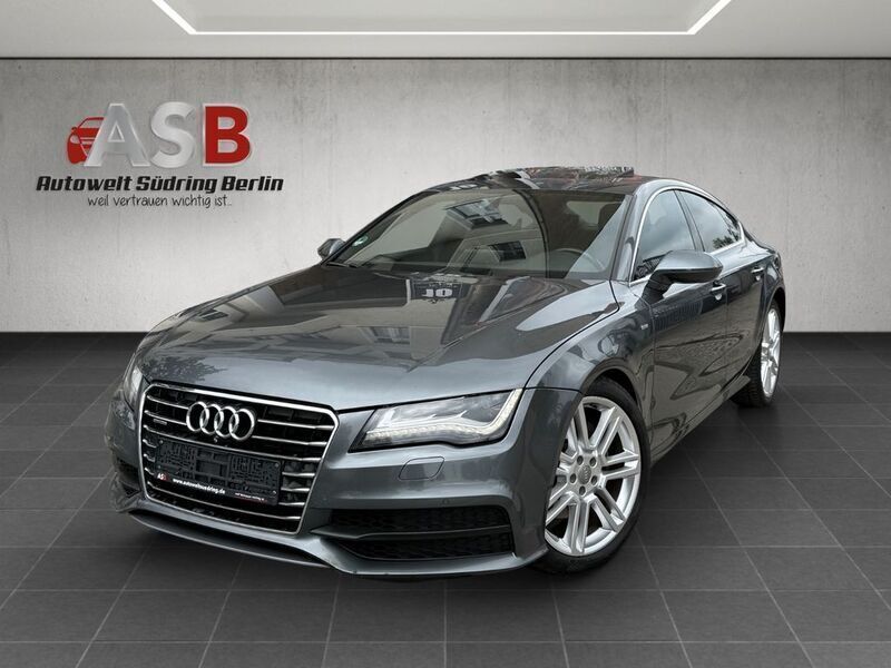 Grau Gebraucht 2014 Audi A7 S-Line Kleinwagen | 14.999 € (Superpreis) - Bild 1/4