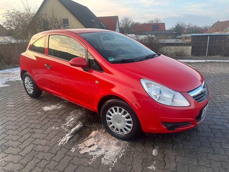 Gebraucht Opel Corsa 80 PS (58 kW) 2009 Rot Kleinwagen