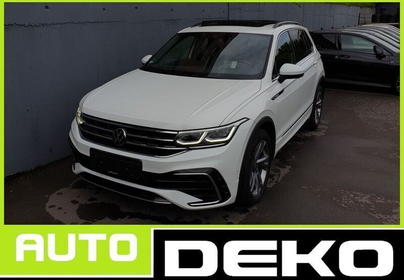 Weiß Gebraucht 2021 VW Tiguan R-line SUV | 33.970 € (Fairer Preis) - Bild 1/4