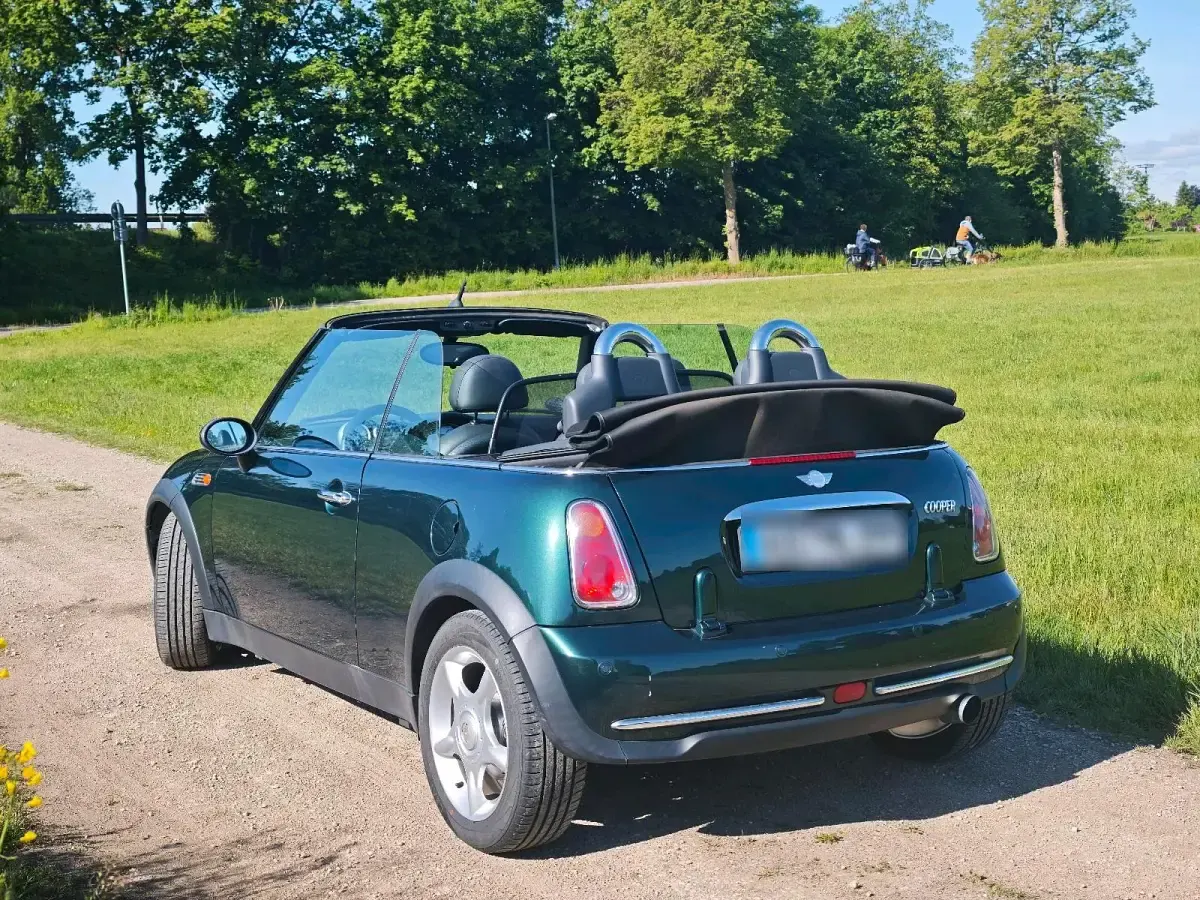 Gebraucht Mini Cooper Cabriolet 116 PS (85 kW) 2007 Grün Cabrio