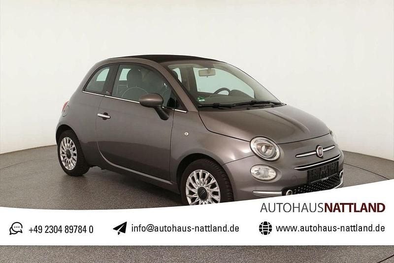 Colore esterno (pompei grau) Gebraucht 2016 Fiat 500C Lounge Cabrio | 8.950 € (Guter Preis) - Bild 1/4