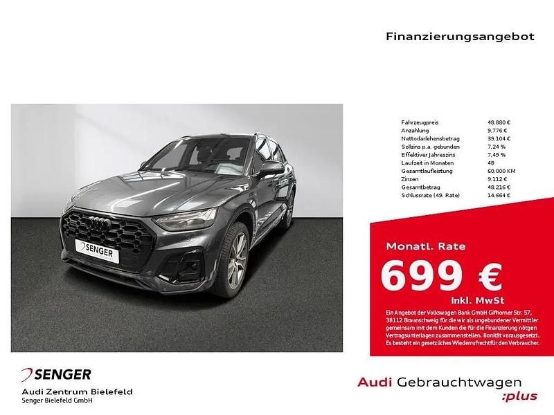 Daytonagrau perleffekt Gebraucht 2022 Audi Q5 S-Line SUV | 48.880 € (Etwas zu teuer) - Bild 1/1