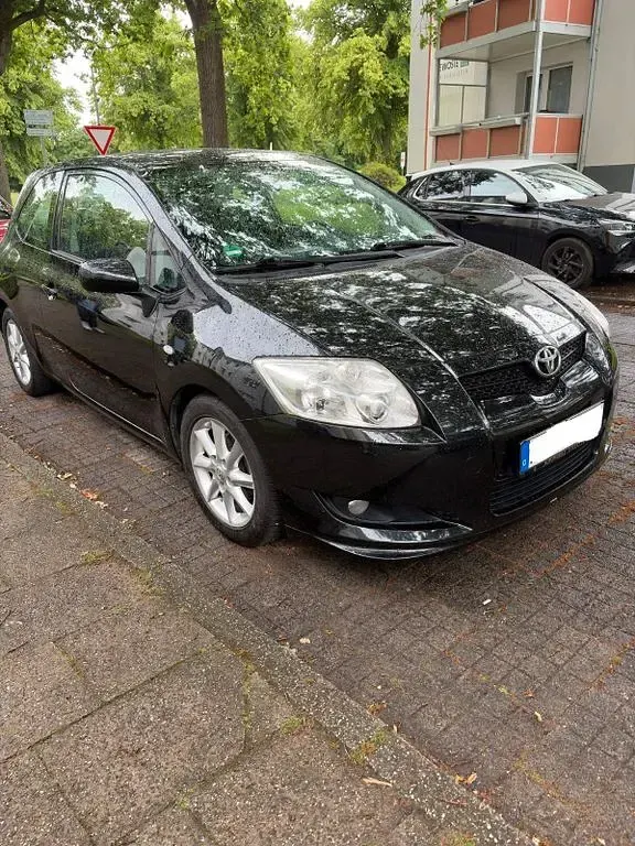 Gebraucht Toyota Auris 124 PS (91 kW) 2007 Schwarz Kleinwagen