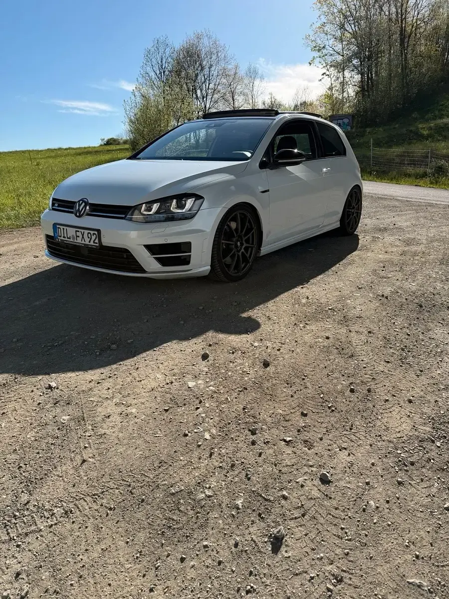 Gebraucht VW Golf R 300 PS (220 kW) 2014 Weiß Coupé