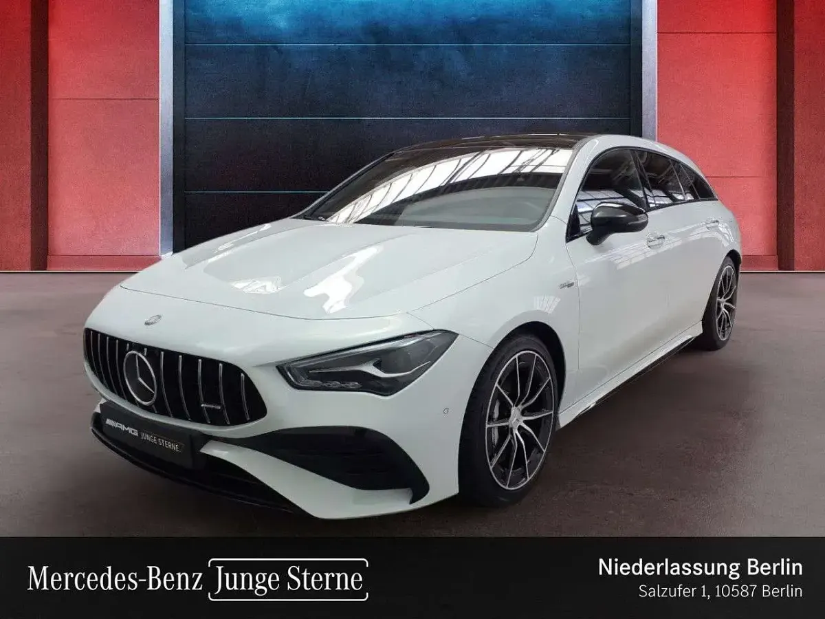 Gebraucht Mercedes CLA35 AMG AMG 306 PS (225 kW) 2024 Weiß Coupé