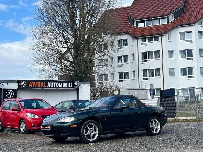 Gebraucht Mazda MX5 110 PS (80 kW) 2002 Grün Cabrio