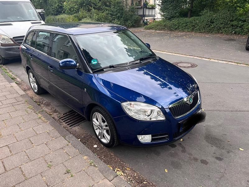 Gebraucht Skoda Fabia 86 PS (63 kW) 2008 Blau Kombi