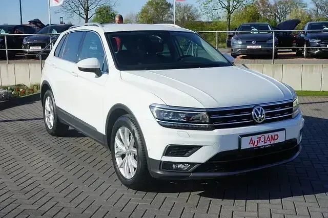 Gebraucht VW Tiguan Comfortline 150 PS (110 kW) 2018 Weiß SUV
