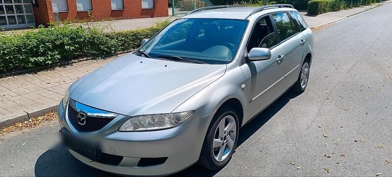 Silber Gebraucht 2005 Mazda 6 Kombi | 3.300 € (Teuer) - Bild 1/4