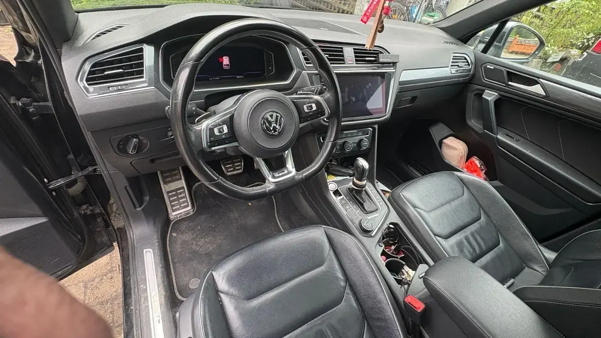 Brugt VW Tiguan Allspace R-line 239 HK (175 kW) 2019 Sort SUV