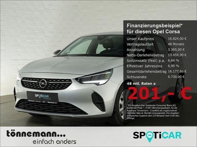 Kristall silber Gebraucht 2023 Opel Corsa Elegance Kleinwagen | 16.824 € - Bild 1/3