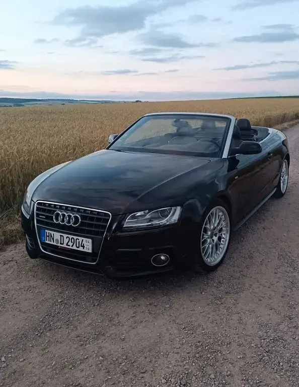 Gebraucht Audi A5 Cabriolet S-Line 211 PS (155 kW) 2010 Schwarz Cabrio