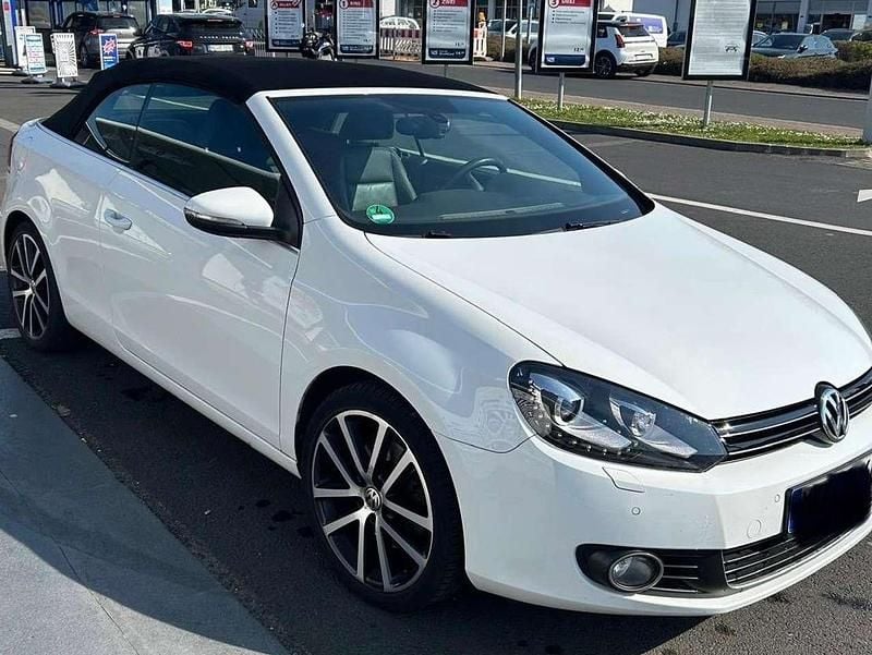Second-hand VW Golf 160 CP (117 kW) 2011 Alb Cabrio