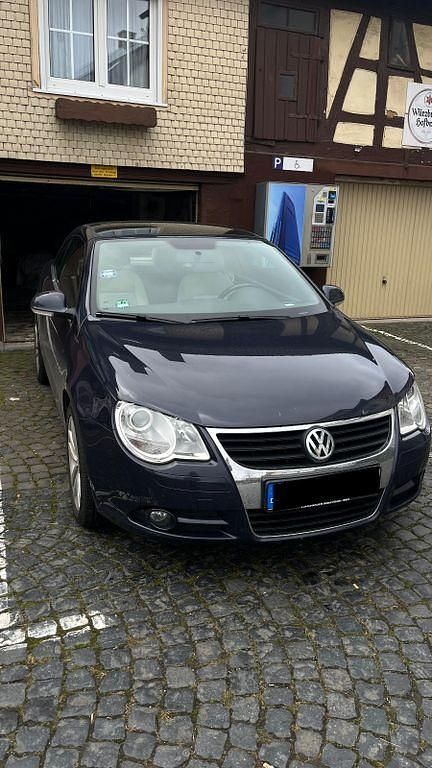 Blau Gebraucht 2006 VW Eos Cabrio | 2.900 € (Superpreis) - Bild 1/4