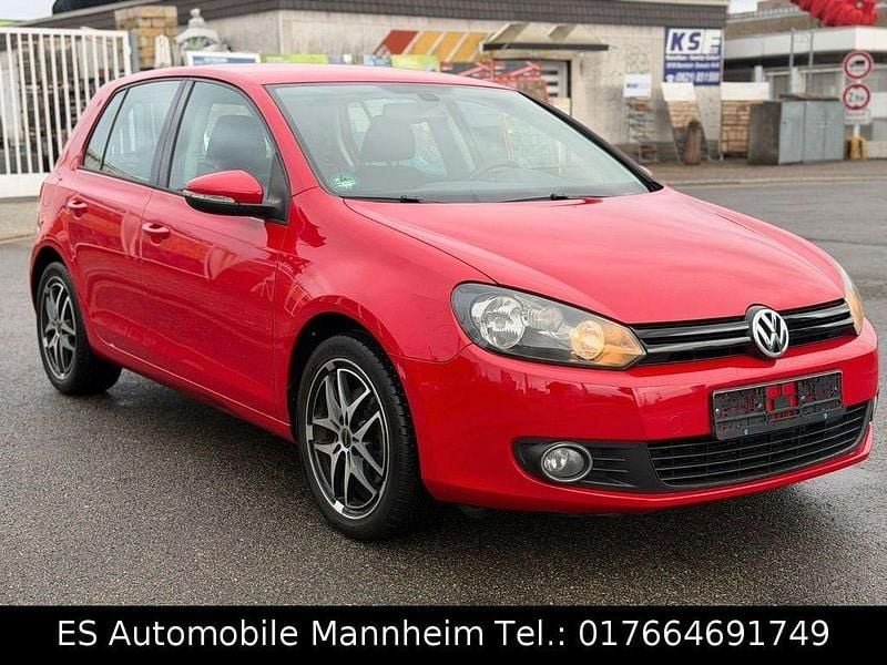 Gebraucht VW Golf VI Highline 140 PS (102 kW) 2010 Rot Kleinwagen